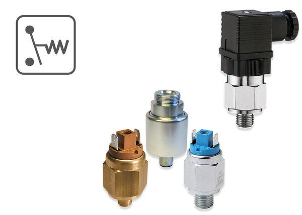 Product overview pressure switches Inelta