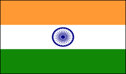 Flagge Indien