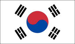 Flagge Südkorea