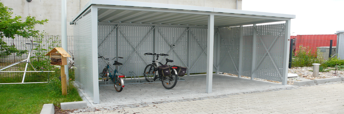 Fahrradstellplatz Inelta Taufkirchen